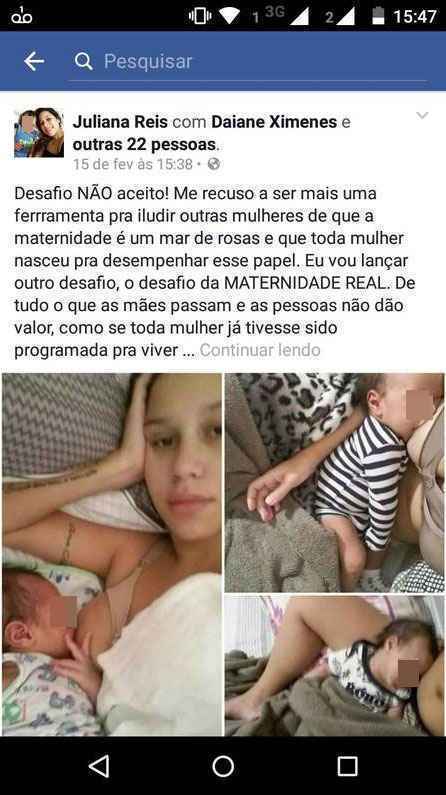 Reprodução Facebook Reprodução Facebook