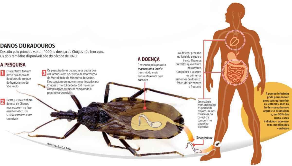 Com Relação A Doença De Chagas Indique