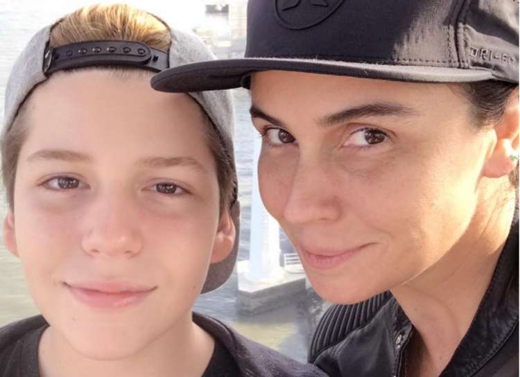 Giovanna Antonelli Mostra Rara Foto Ao Lado Do Filho