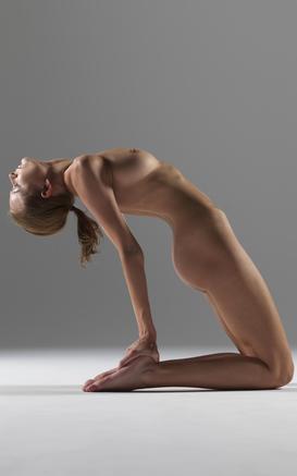 O fotgrafo noruegus Petter Hegre registrou imagens da esposa sem roupa durante uma prtica de yoga. O ensaio foi publicado no incio deste ano e evidencia os msculos definidos da bela Luba Shumeyko