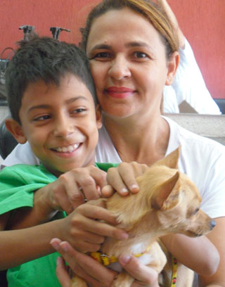 Imaculada: antes da chegada do cachorrinho Billy, Ítalo dava trabalho na escola