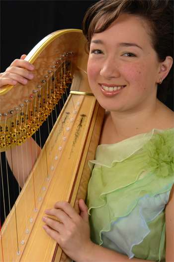 Desde o ano passado, a holandesa Giselle Boeters é a principal harpista da Filarmônica Desde o ano passado, a holandesa Giselle Boeters é a principal harpista da Filarmônica
