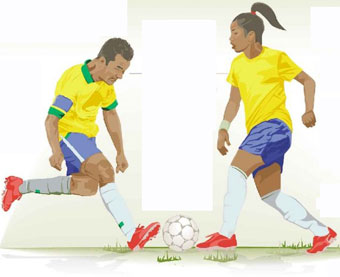 Mulheres podem jogar futebol tão bem quanto os homens, diz estudo - Uai  Saúde