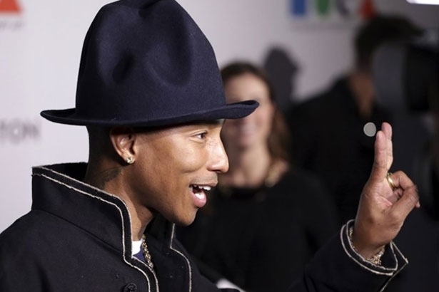 Pharrell se apresentou na ltima edio do Oscar