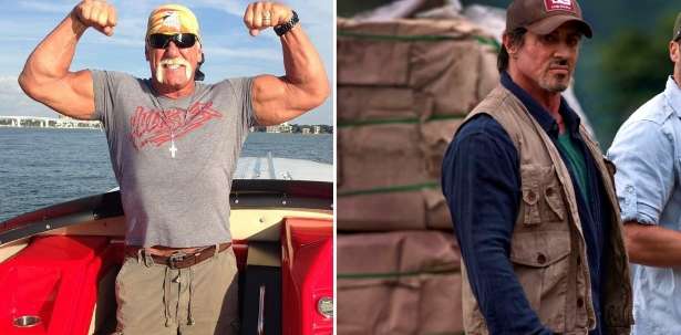 Hulk Hogan / Sylvester Stallone / Divulgao