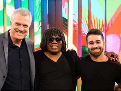 Milton Nascimento Apresenta O Filho Adotivo No Programa De Pedro Bial