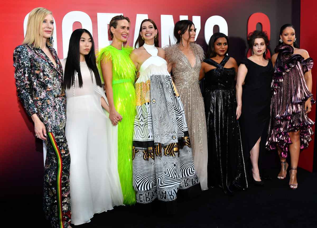 Elenco de 'Oito mulheres e um segredo' se reúne em Nova York para premiére; confira Elenco de 'Oito mulheres e um segredo' se reúne em Nova York para premiére; confira