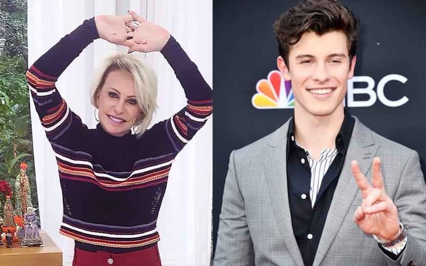 Ana Maria Braga deseja feliz aniversário a Shawn Mendes e ressuscita memes