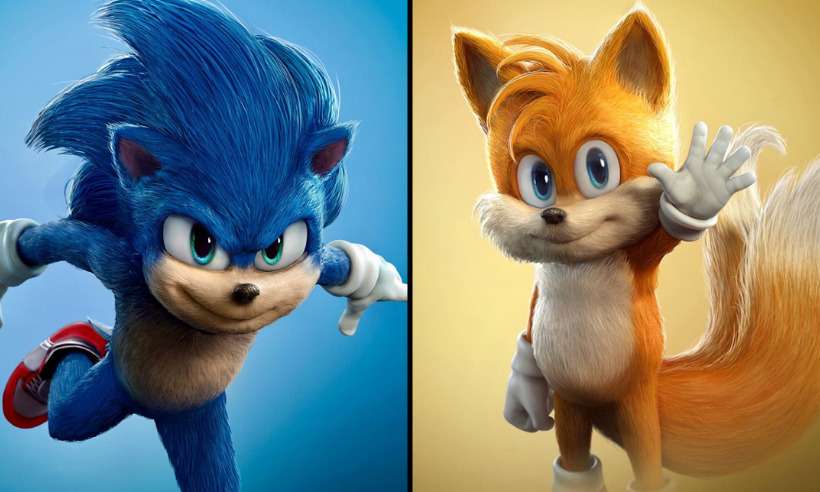 Imagens de Sonic 2 revelam Tails e Knuckles no filme